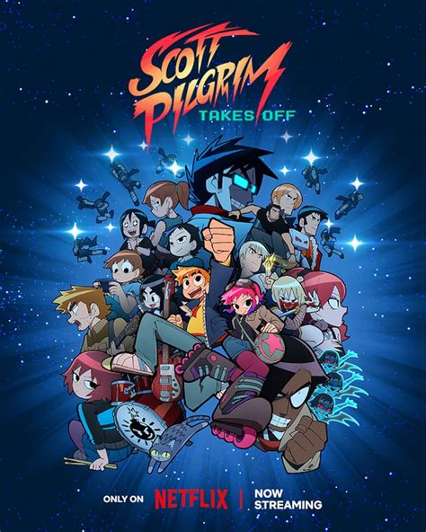 Scott Pilgrim Takes Off (TV Mini Series 2023) .